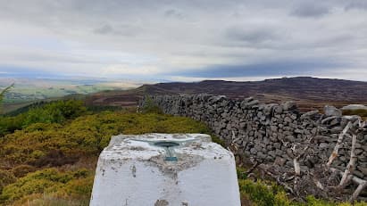 Cookrise Crag looking back towards Cracoe war memorial