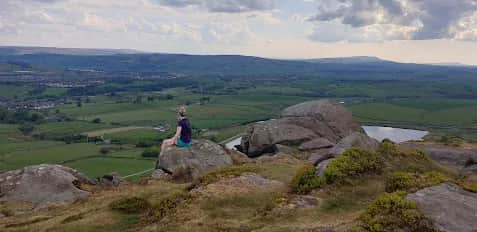 Embsay Crag from Skipton