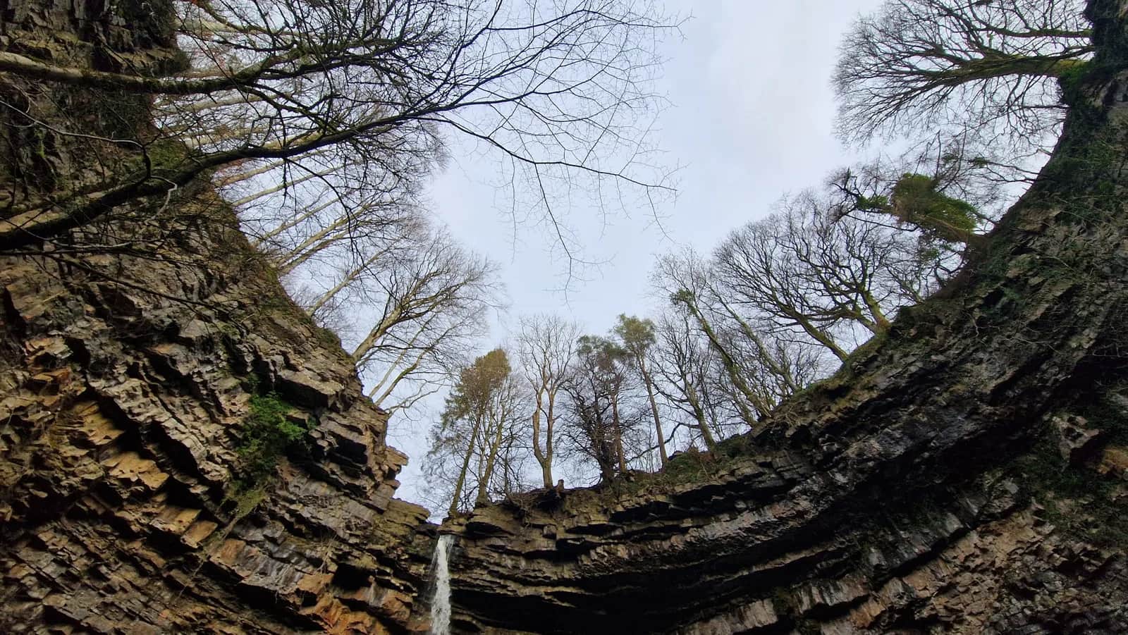 Hawes to Hardraw Force via The Green Dragon Pub