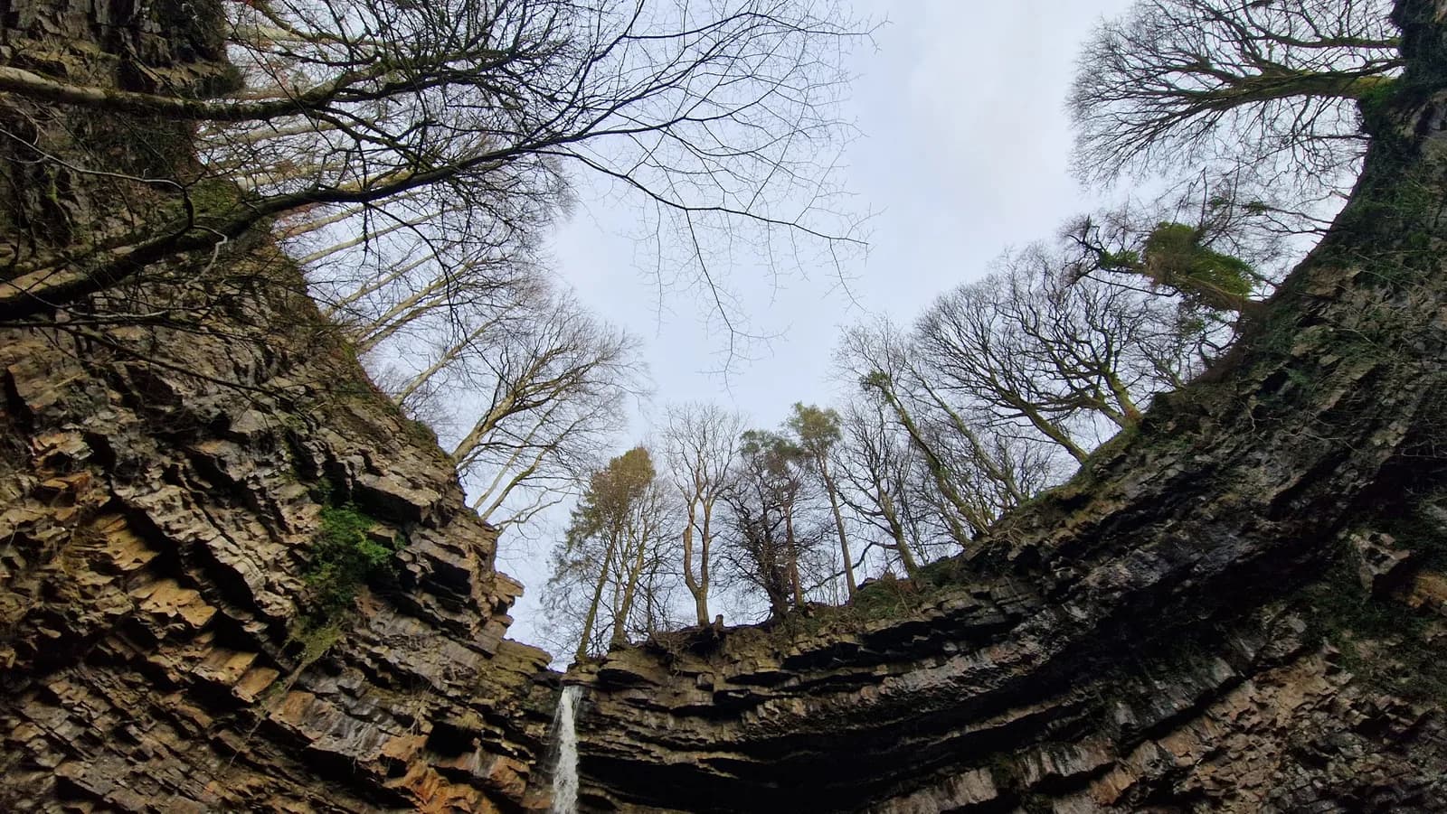 Hawes to Hardraw Force via The Green Dragon Pub
