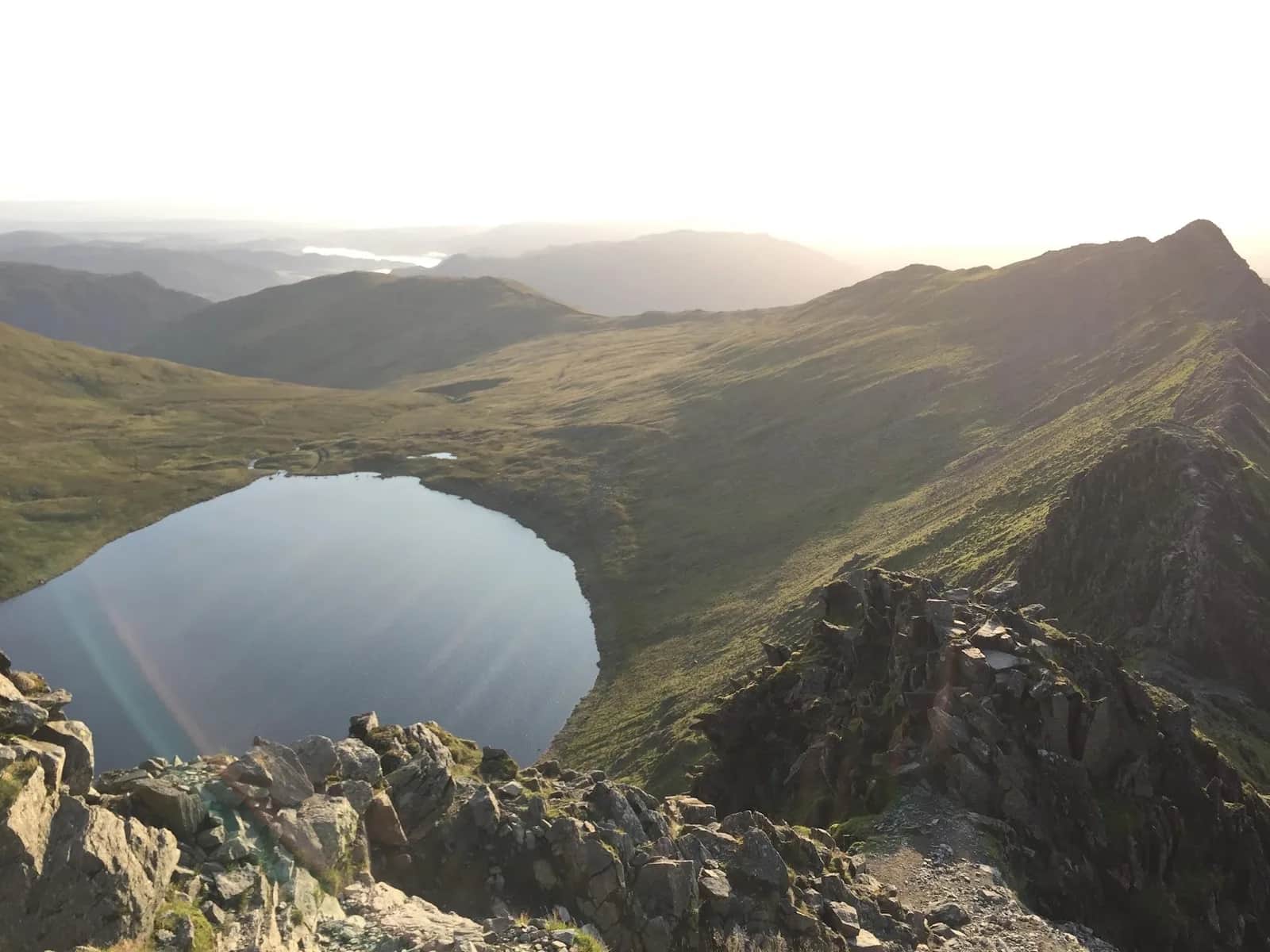 Helvellyn via Striding Edge and Swirral Edge from Patterdale