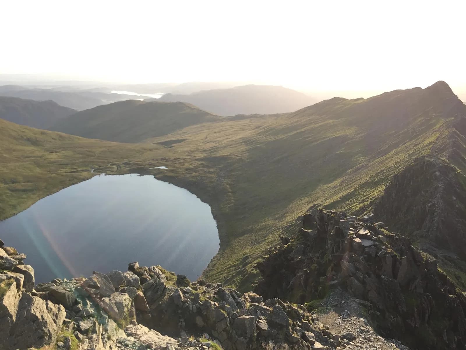 Helvellyn via Striding Edge and Swirral Edge from Patterdale