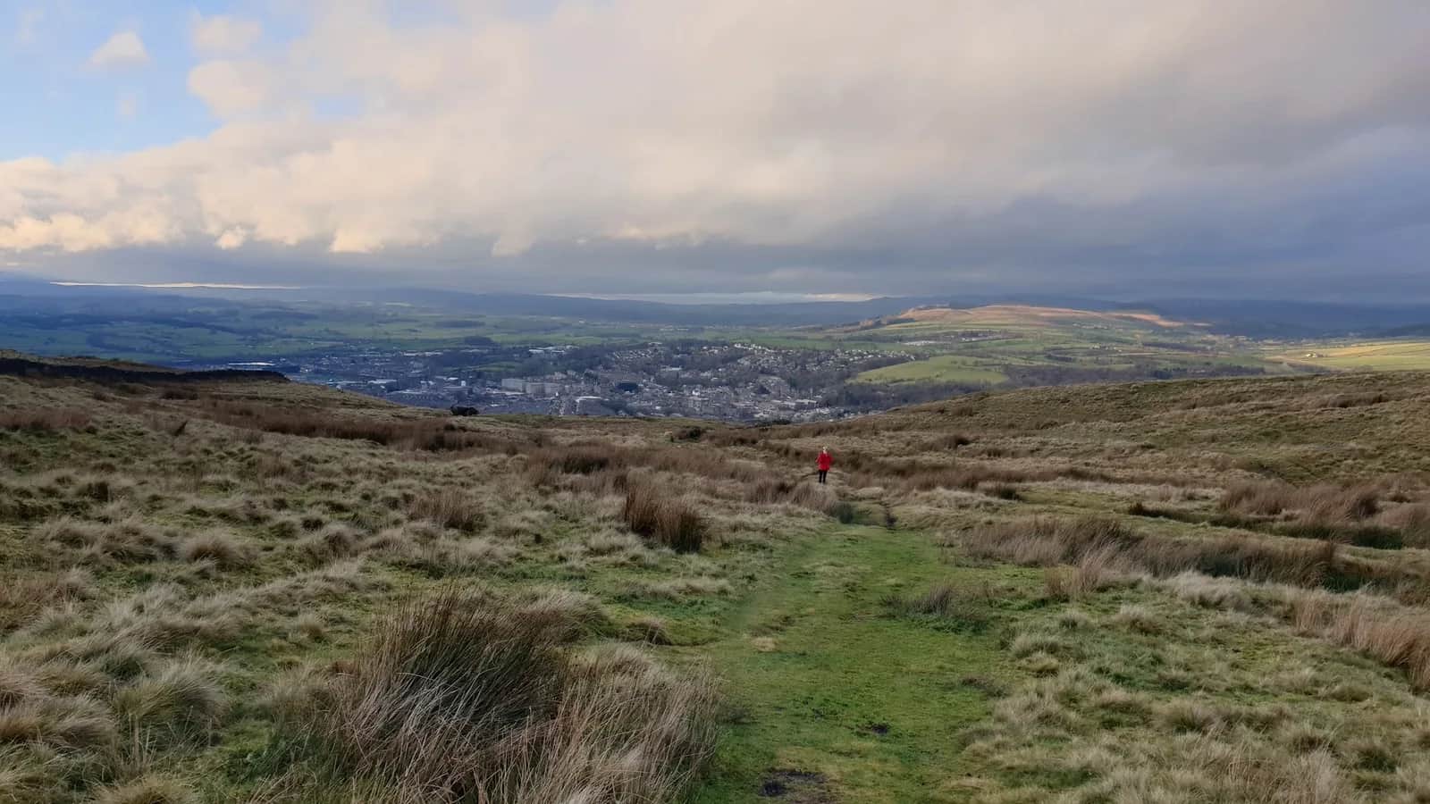 Ilkley, Rombalds Moor, Roman Road and Addingham